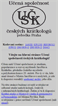 Mobile Screenshot of kratky.pecina.cz